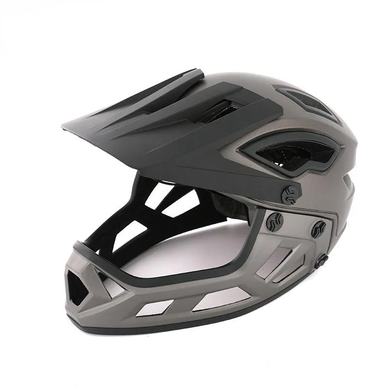 Unisex ABS bicycle helmet in black and grey for balance wheel and slide sports