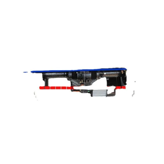 48v low speed rear axle motor kit with pneumatic tires and controller for trolley modification