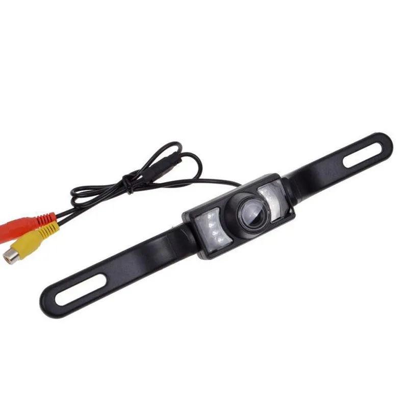 Car external LED rear view camera with 170-degree viewing angle and IP68 waterproof rating