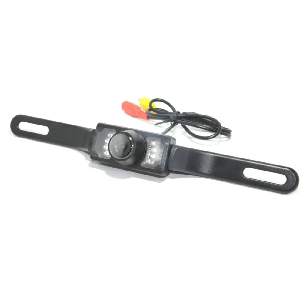 Car external LED rear view camera with 170-degree viewing angle and IP68 waterproof rating
