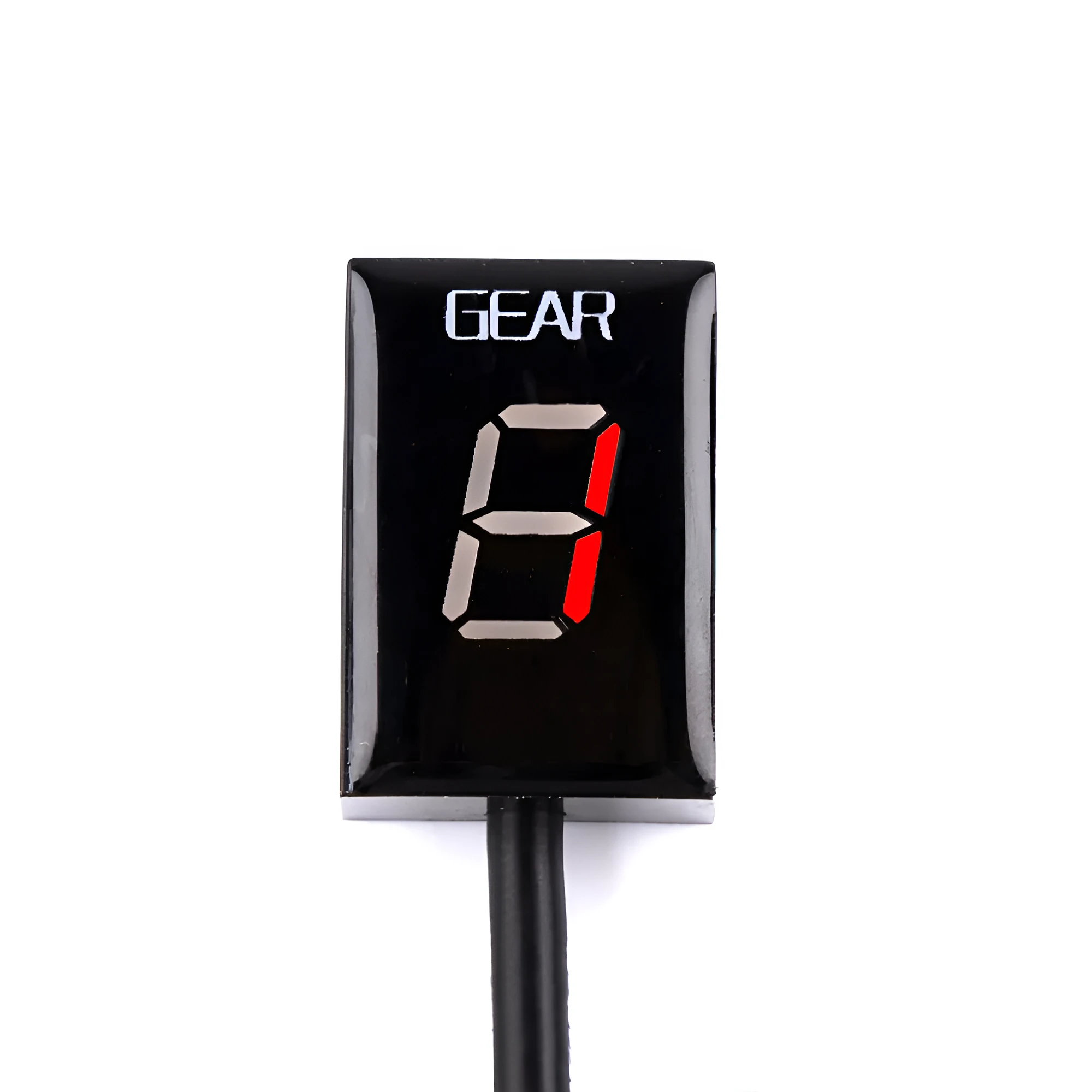 Motorcycle gear indicator digital meter with LCD display for gear position reading