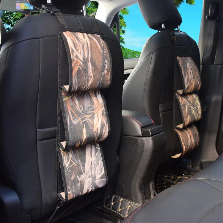 Multifunctional car holster made of 600D Oxford cloth, 52x18cm, front seat back gun storage bag for hunting