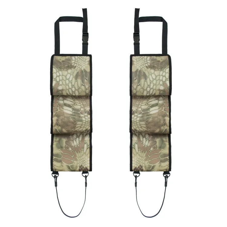 Multifunctional car holster made of 600D Oxford cloth, 52x18cm, front seat back gun storage bag for hunting