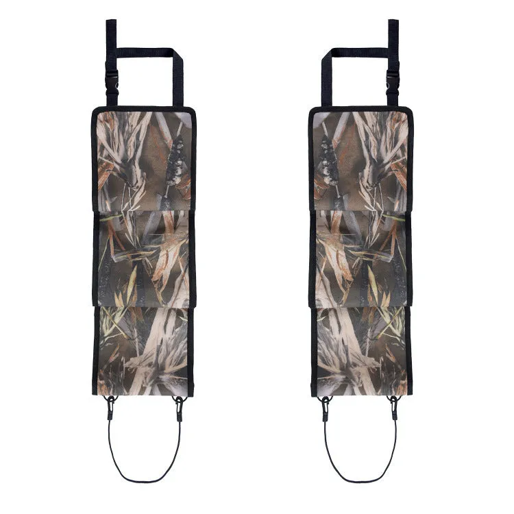Multifunctional car holster made of 600D Oxford cloth, 52x18cm, front seat back gun storage bag for hunting