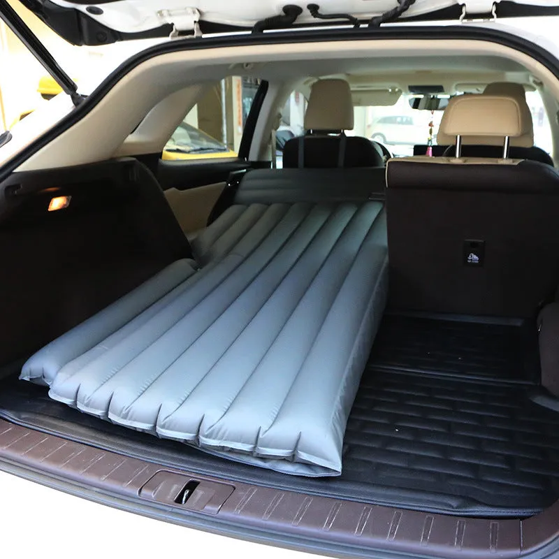 SUV MPV car inflatable bed double Oxford cloth 190x140x10cm black sleeping air cushion
