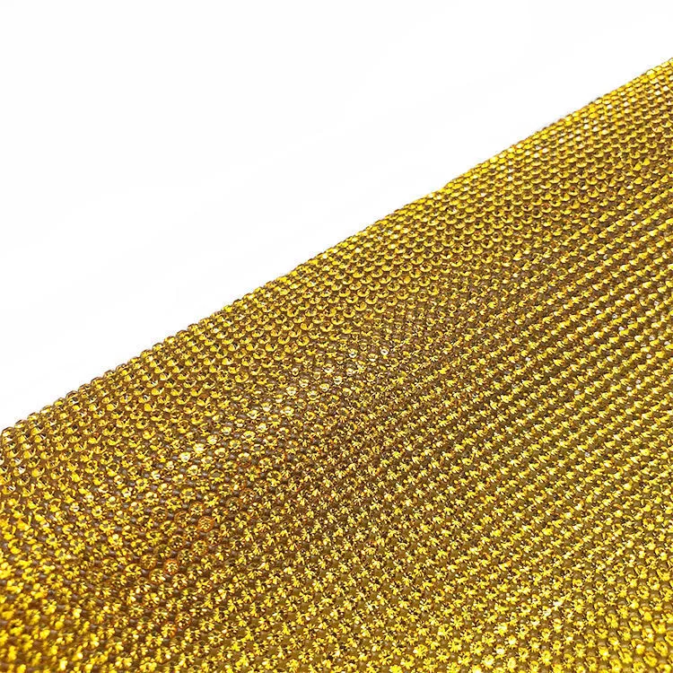 Rhinestone adhesive net sticker with electroplated diamonds in eight-eyes pattern showing multiple colour options