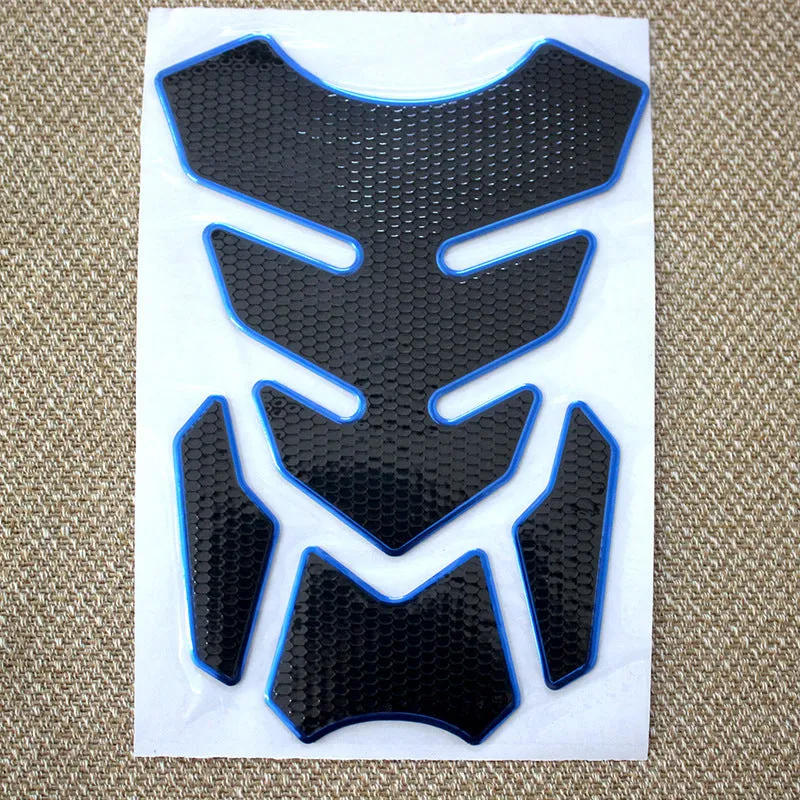 3D King Kong PVC soft rubber motorcycle decal sticker set in silver edge colour, 19x14cm