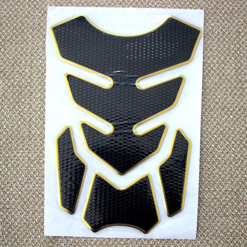 3D King Kong PVC soft rubber motorcycle decal sticker set in silver edge colour, 19x14cm