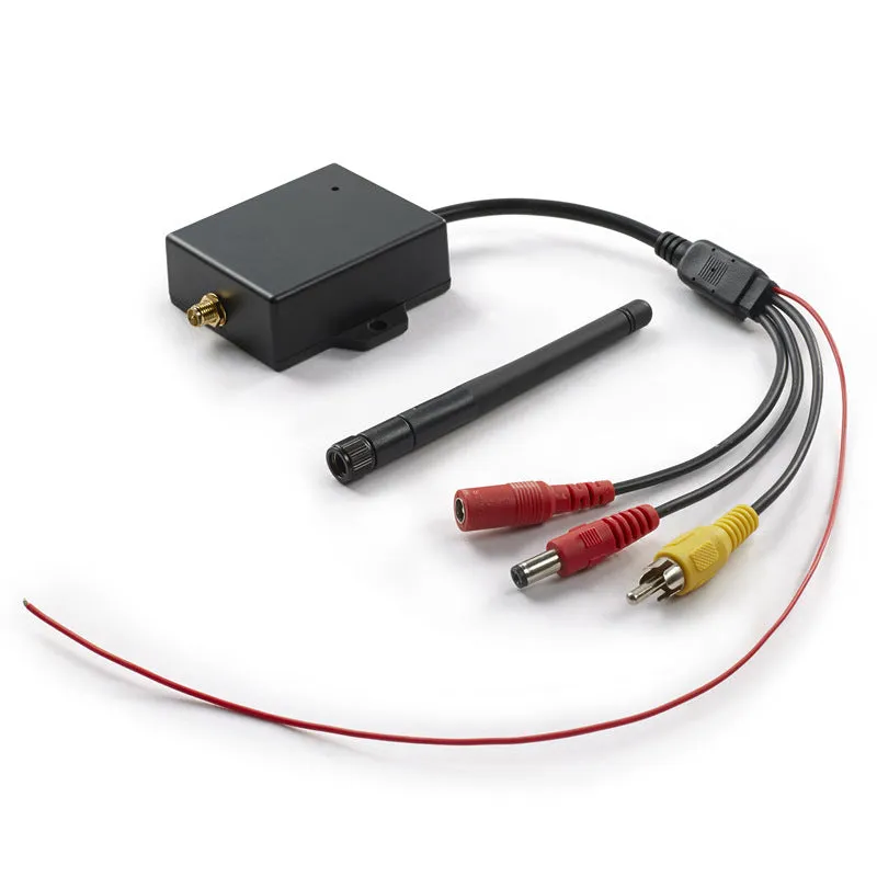 Wireless WiFi reversing camera AV to WiFi module for car rear view with 100m open range and 30fps H.264 video