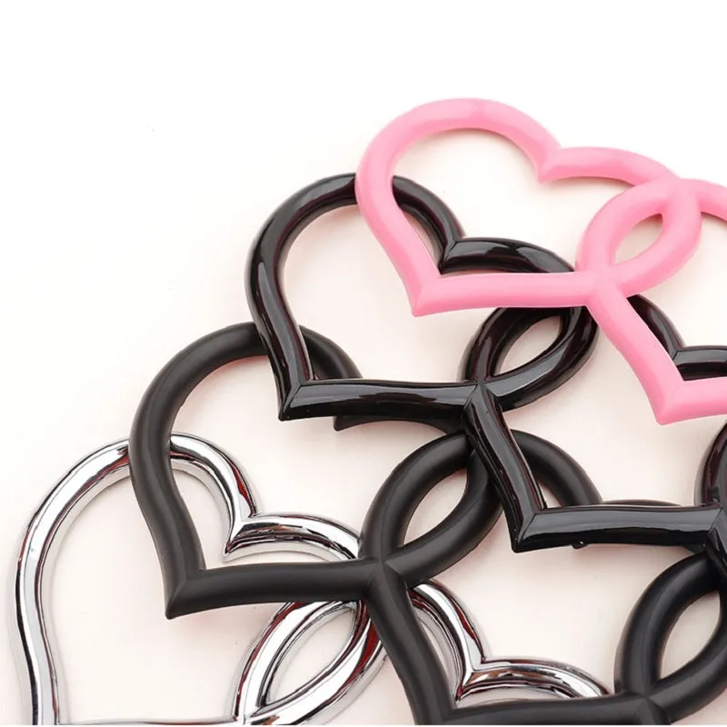 Modified Heart-shaped body sticker Love series four ring tail 22 cm pink