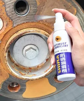 100ml multipurpose rust remover spray bottle with deep penetration for corrosion removal and waxy protection