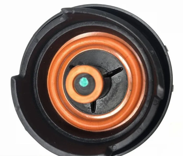 Black engine exhaust valve automotive part for BMW 3 Series and 5 Series, OE number 11127552281.