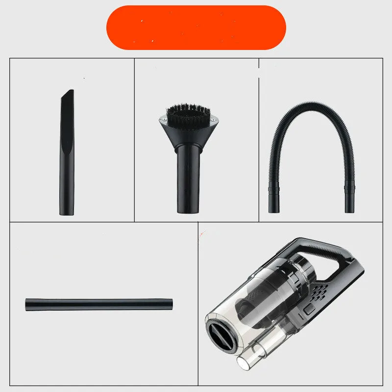 Wired car vacuum cleaner with PC body and 7000mbar suction on car seat