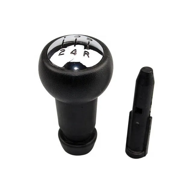 Black GM universal manual transmission gear head on a shift lever