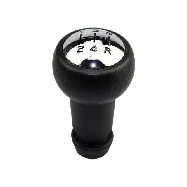 Black GM universal manual transmission gear head on a shift lever