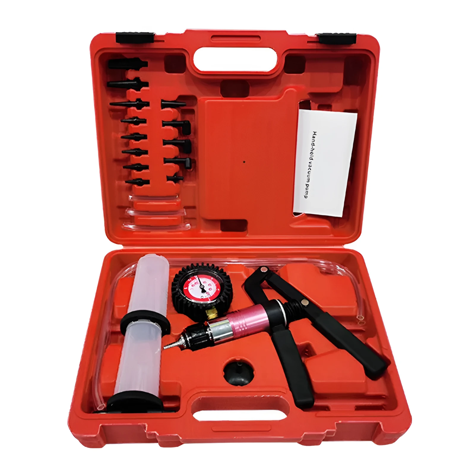 Aluminium alloy manual vacuum air blow gun tool for automotive repair workshop use