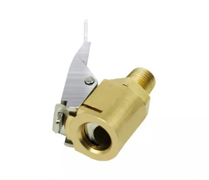 Brass quick connector clip-clip 8mm for car and truck tyre inflation chuck