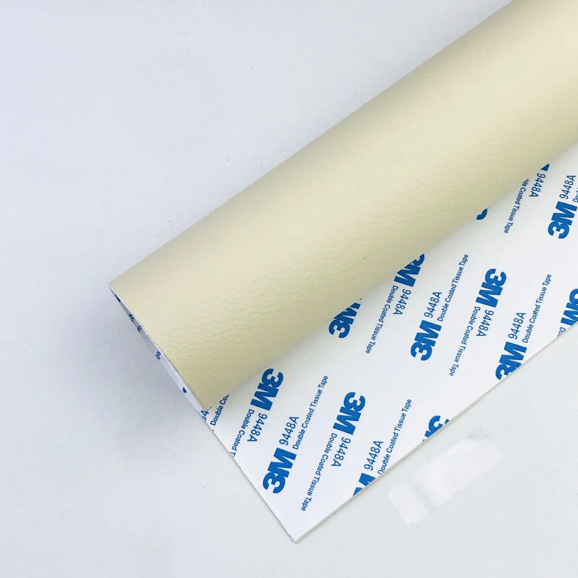 Self adhesive PU leather sheet for sofa and car repair, 120cm wide, 1mm thick, available in multiple colours and sizes