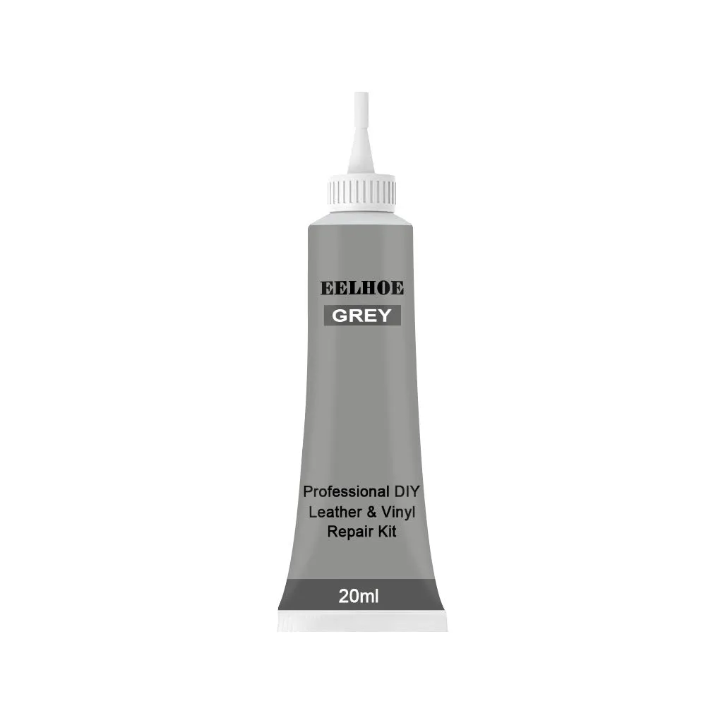 Leather repair cream tubes in various colours for car seat and purse repair, 20ml and 40ml sizes