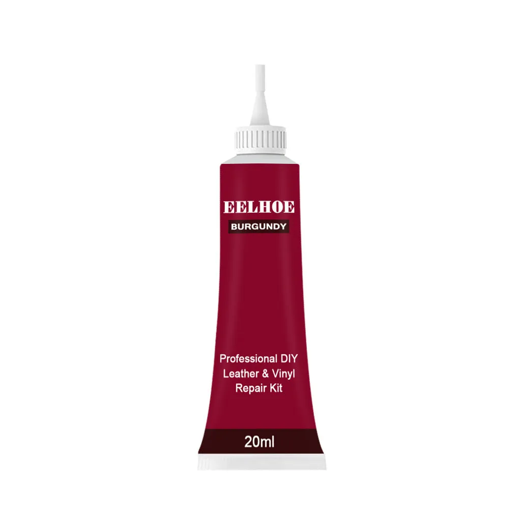 Leather repair cream tubes in various colours for car seat and purse repair, 20ml and 40ml sizes