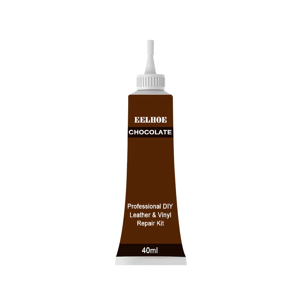 Leather repair cream tubes in various colours for car seat and purse repair, 20ml and 40ml sizes