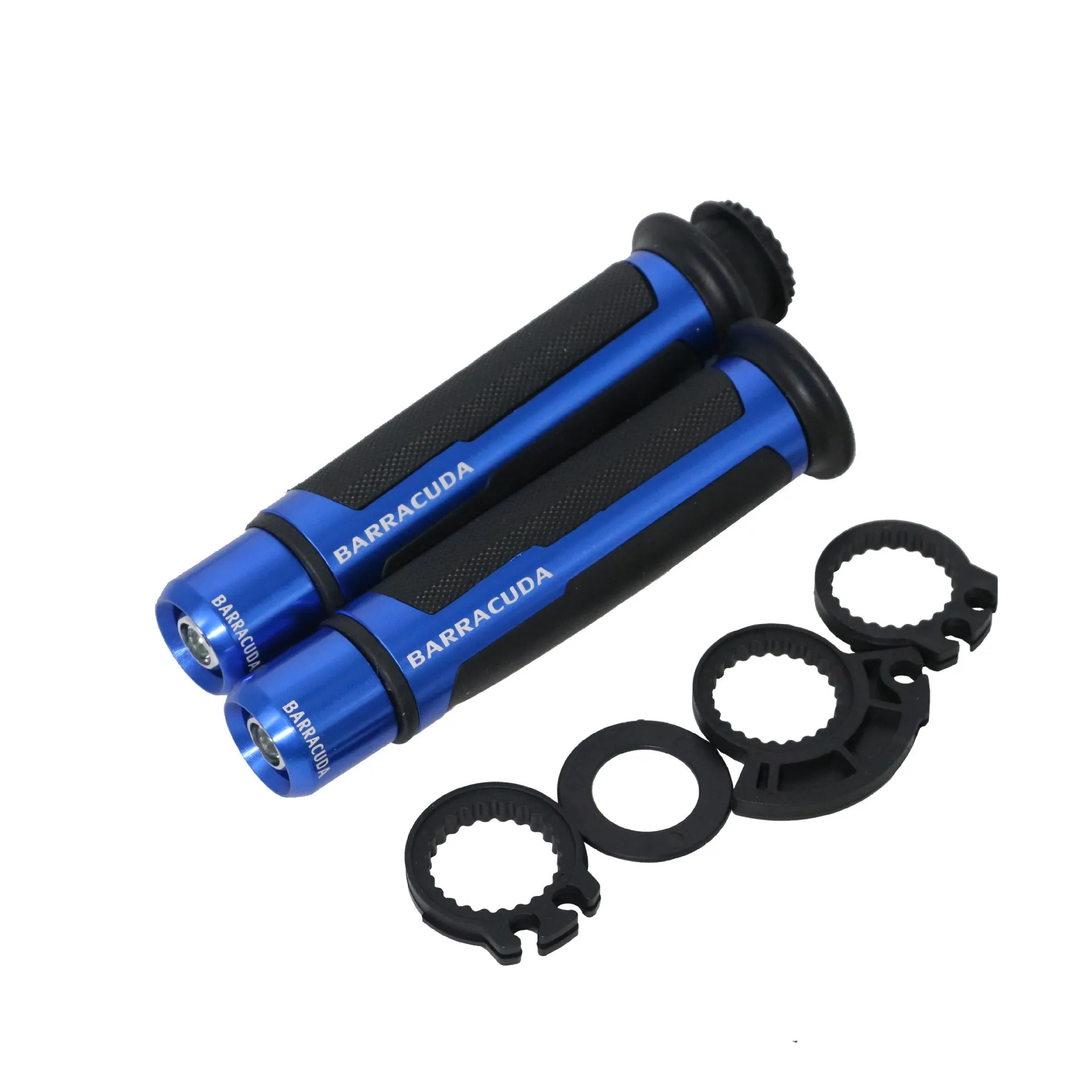 Motorcycle refitting large displacement handle rubber throttle grip in black with anti-slip design
