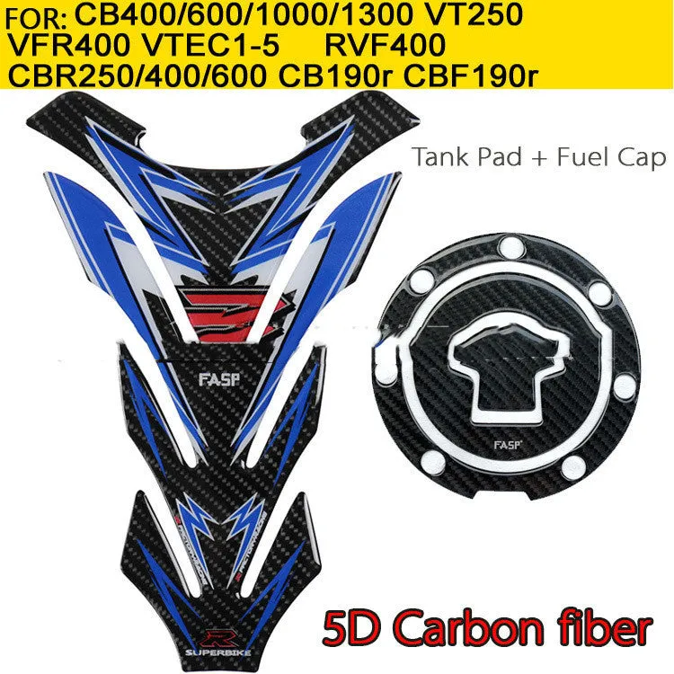 5D real carbon brazing fish bone paste protection suit for GM sports car fuel tank in TQ series styles