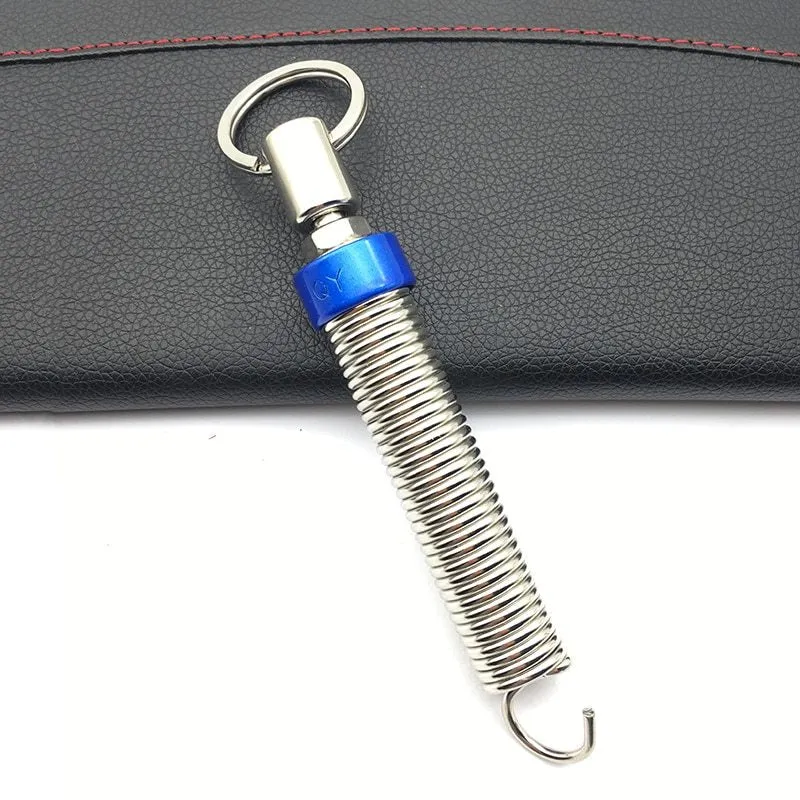 Blue car trunk lift spring made of high-strength alloy, 130g weight