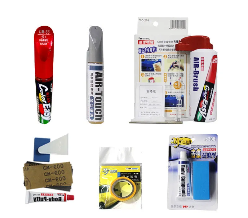 Crystal Soul Moving Red car paint scratch repair pen 12ml acrylic low temperature paint