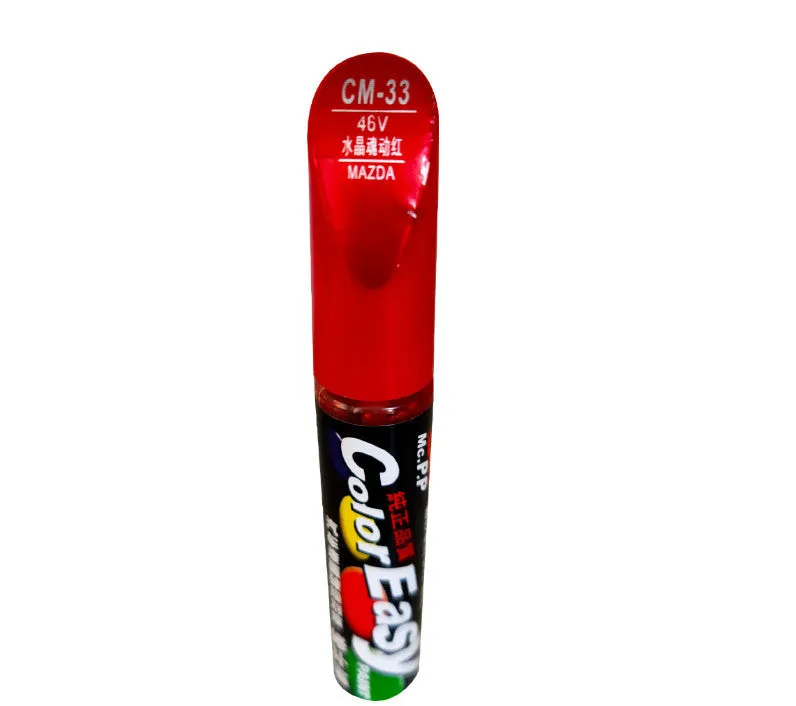 Crystal Soul Moving Red car paint scratch repair pen 12ml acrylic low temperature paint