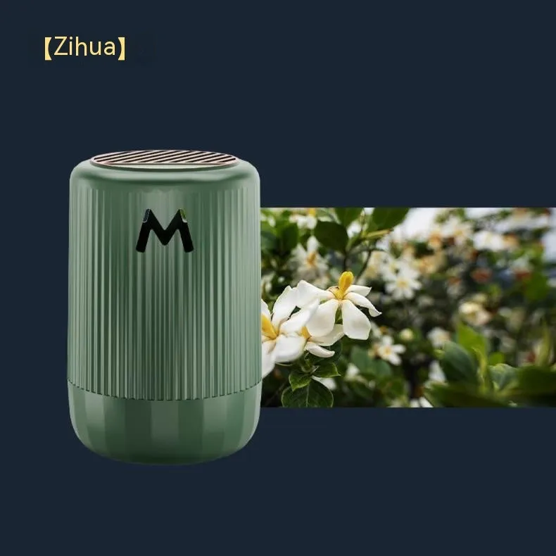 10cm by 6cm solid car aromatherapy cup for odour removal and fragrance in Classic Gulong, Gardenia, Romantic Encounter, or Velvet Rose scents.