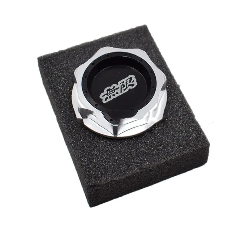 Aluminium alloy oil filter cap for Honda in red, blue, silver, black, purple, and gold colour options.