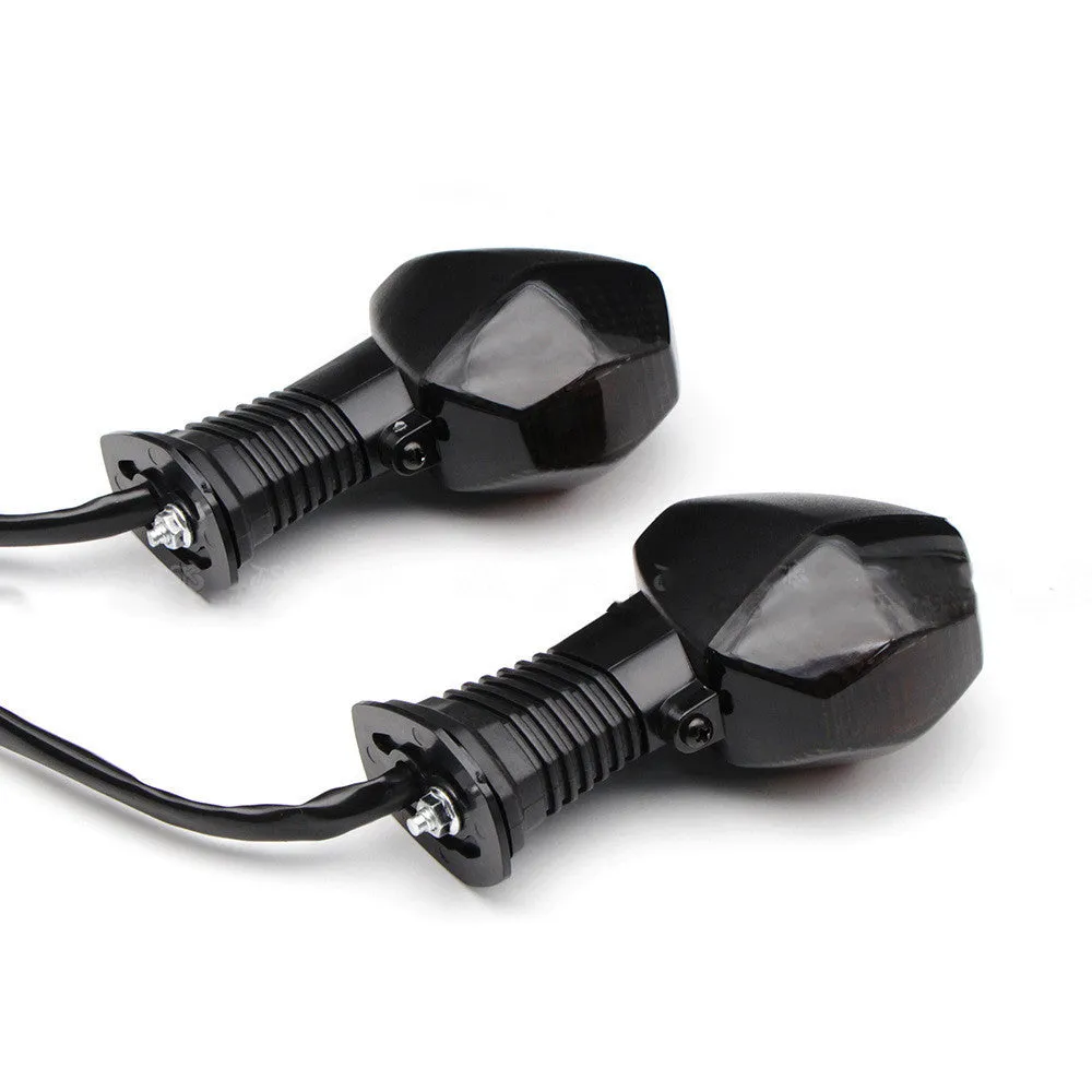 Motorcycle turn signal retrofit for V-Strom DL 1000 DL 650 in black