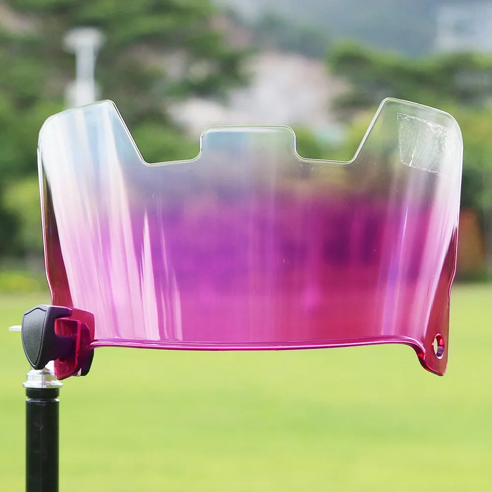 Multicolour rugby helmet goggles with tool-free installation for American style rugby protection