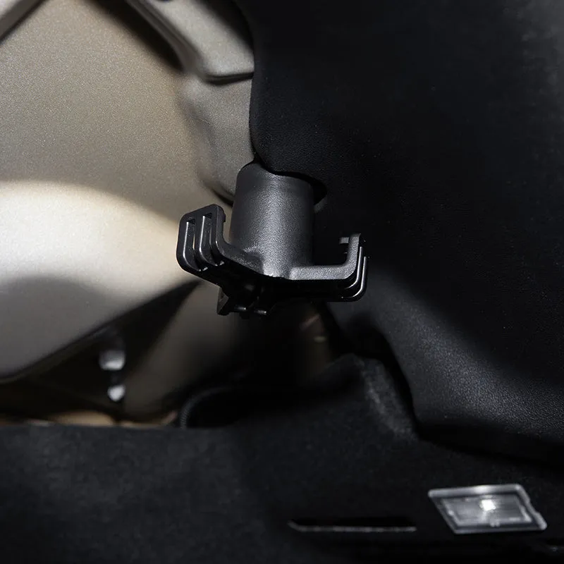 Black ABS trunk hook for 2019-2020 Tesla Model 3 boot – 2-pack storage accessory