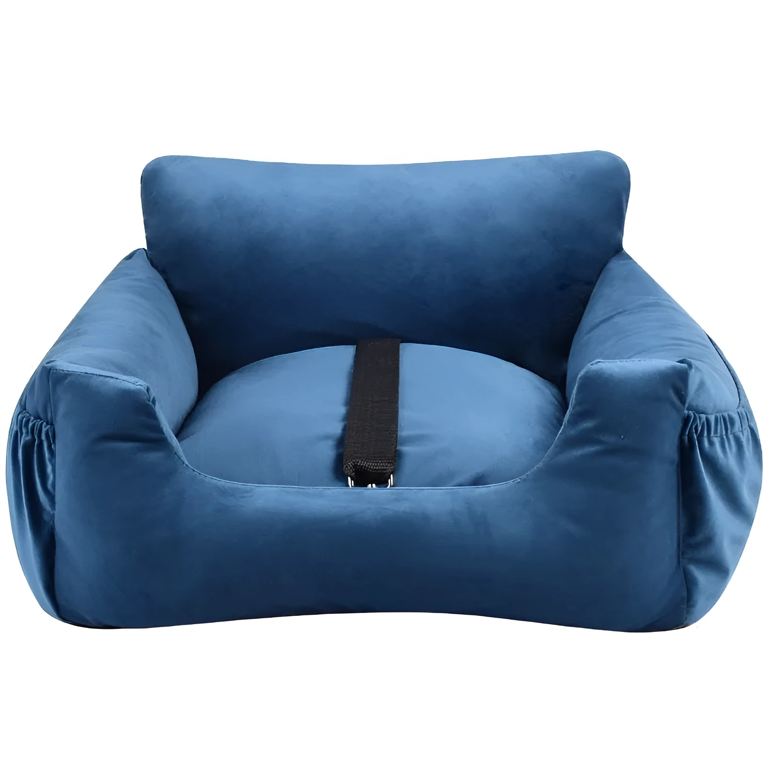 Pet car cushion with non-slip Oxford cloth bottom, Dutch fleece surface, for small dogs