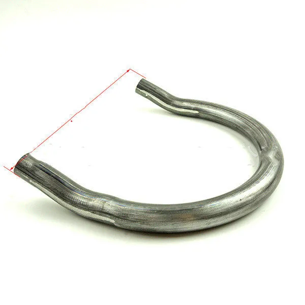 Universal Motorcycle Retro Modified Tail U-Tube Elbow Armrest Tailstock for Cafe Racer Scrambler Brat Style Bikes, 22mm or 25mm Tube Diameter, 17.5cm to 23.5cm Opening Width, Flat or Tilt Tail Options in Black Colour, Fit GM Models