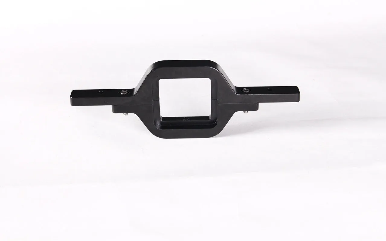 Black trailer hook lamp holder bracket for off-road vehicle modifications