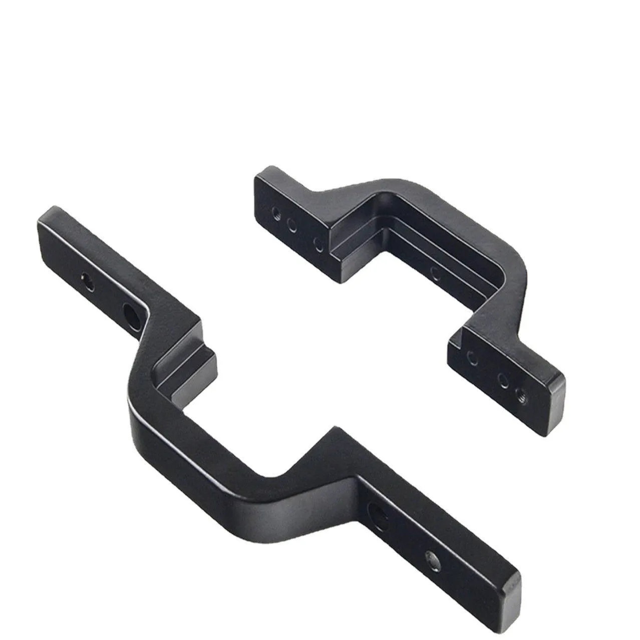 Black trailer hook lamp holder bracket for off-road vehicle modifications