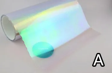 Chameleon colour change protective film for car headlights and tail lights, available in multiple sizes and colours