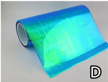 Chameleon colour change protective film for car headlights and tail lights, available in multiple sizes and colours