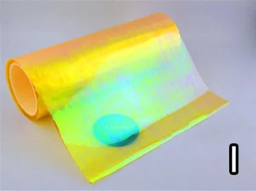 Chameleon colour change protective film for car headlights and tail lights, available in multiple sizes and colours
