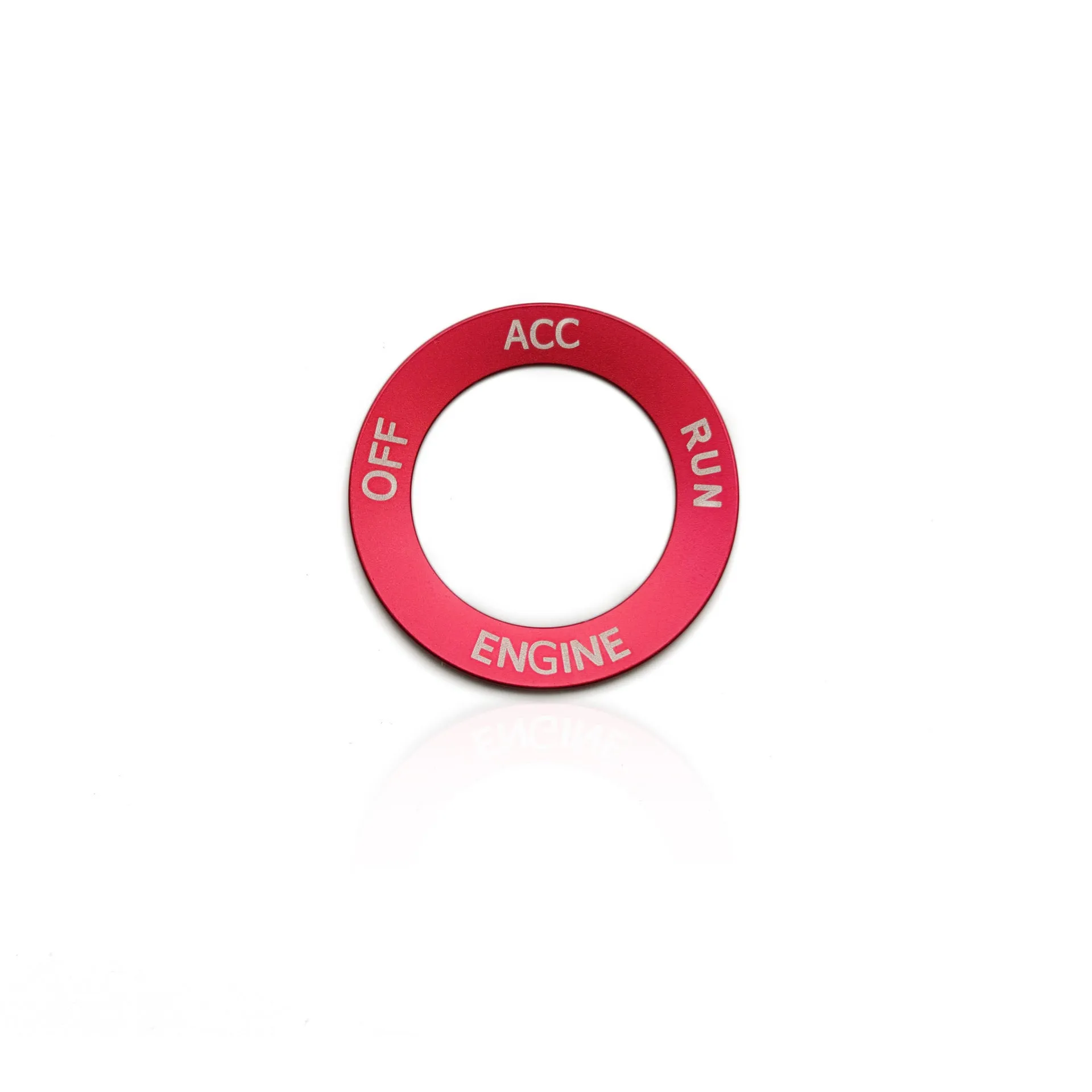 Aluminium alloy air conditioning knob decorative ring for Dodge Challenger and Jeep Grand Cherokee