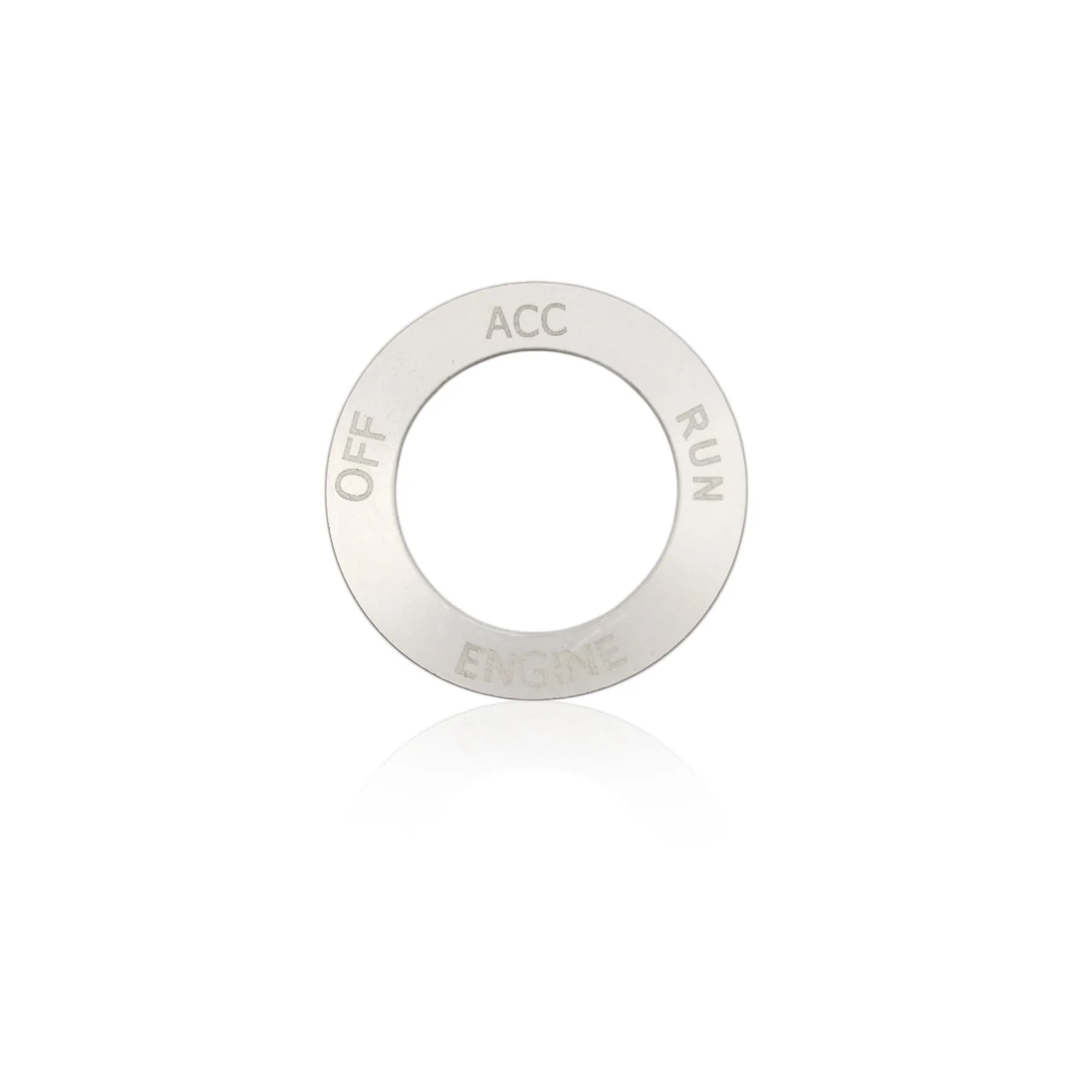 Aluminium alloy air conditioning knob decorative ring for Dodge Challenger and Jeep Grand Cherokee