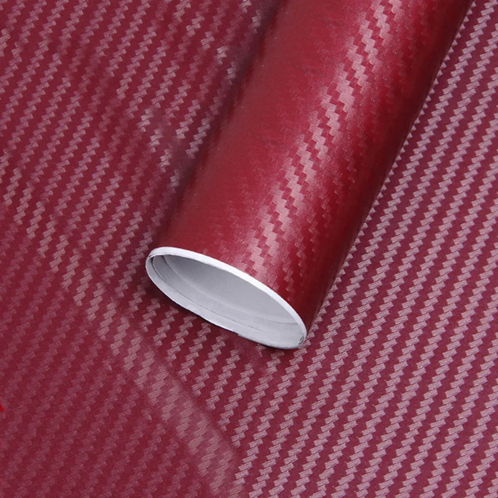 PVC 3D Car Body Stripes Sticker 127x10cm or 127x20cm Strong Adhesion Custom Colour for Vehicle Exterior Decoration in Black White Blue Red Silver Gold Purple Green Pink Wine Red Dark Grey Orange