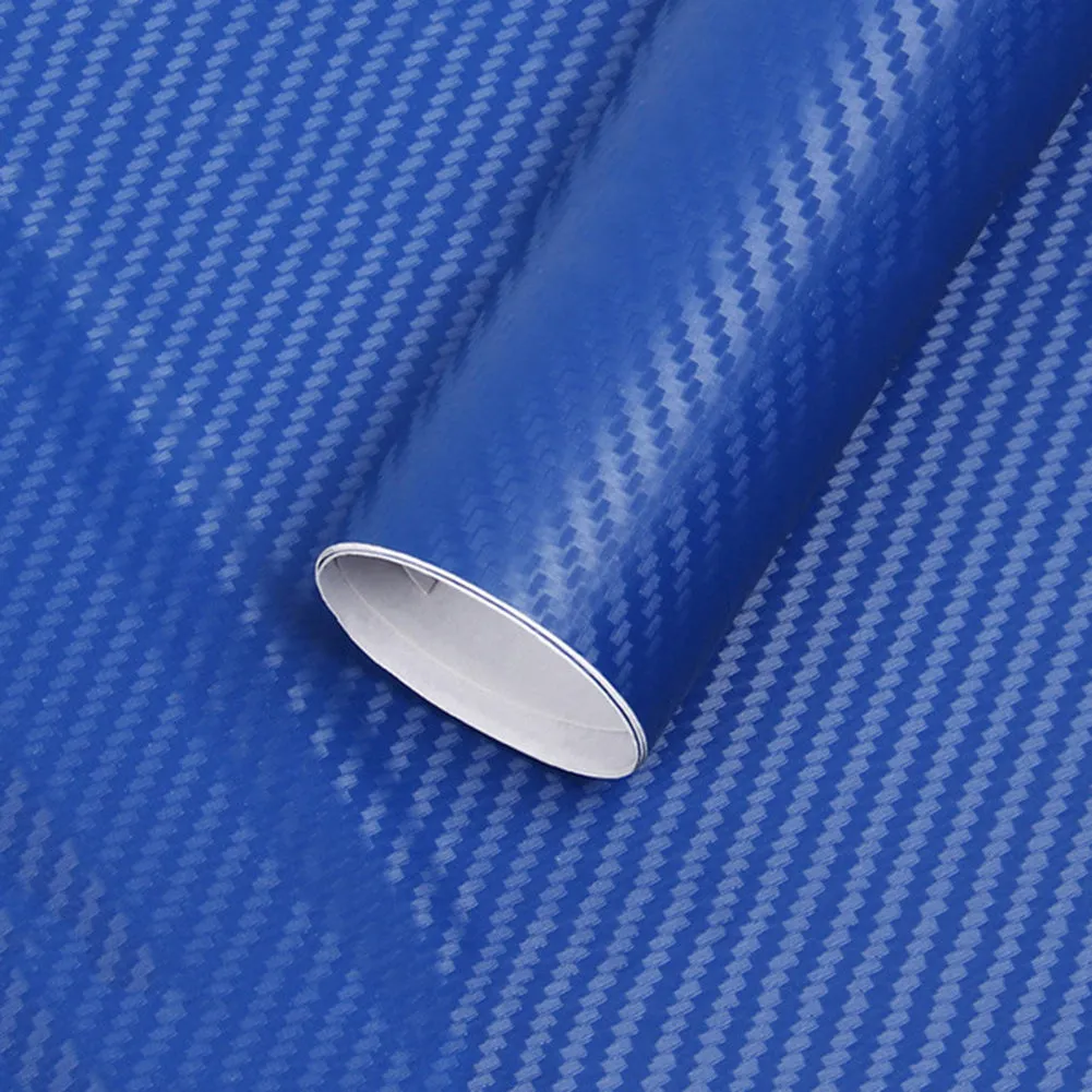 PVC 3D Car Body Stripes Sticker 127x10cm or 127x20cm Strong Adhesion Custom Colour for Vehicle Exterior Decoration in Black White Blue Red Silver Gold Purple Green Pink Wine Red Dark Grey Orange