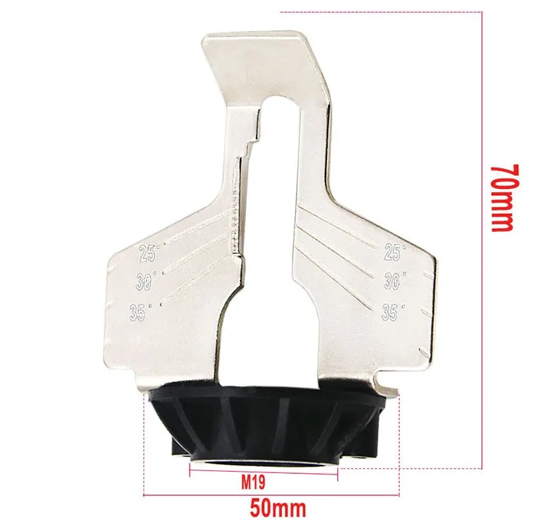 Electric grinding chain sharpening accessory set with high speed steel attachment, polishing tools, and ruler