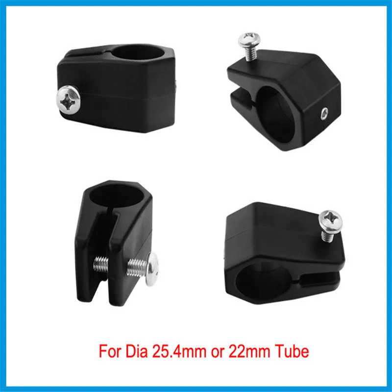 Nylon bimini top sliding cap and sleeve combination suit for 22mm or 25mm marine boat hardware