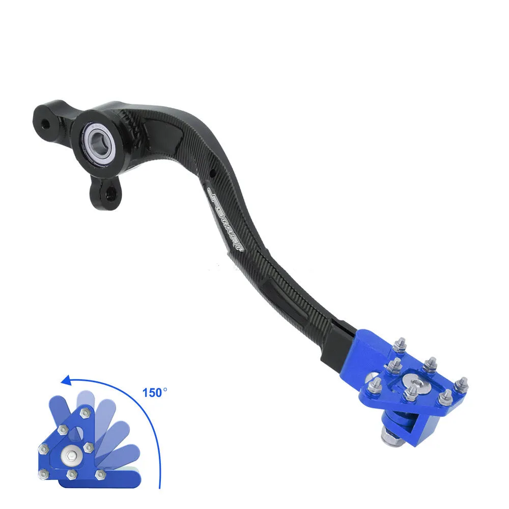 JFG Racing aluminium alloy brake lever for KTM in orange colour