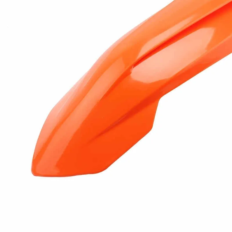 Orange plastic motorcycle front fender FG102 for 125cc-500cc off-road endurance races